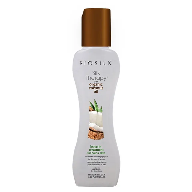 BIOSILK Silk Therapy Organic Coconut Oil Leave-In Treatment For Hair & Skin 67ml