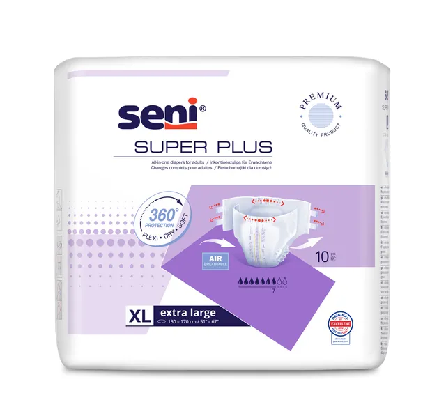 SENI SUPER PLUS PÜKSMÄHKMED XL 3200ML N10