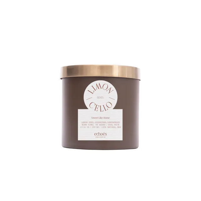 Echoés Dual Wick Natural Candle