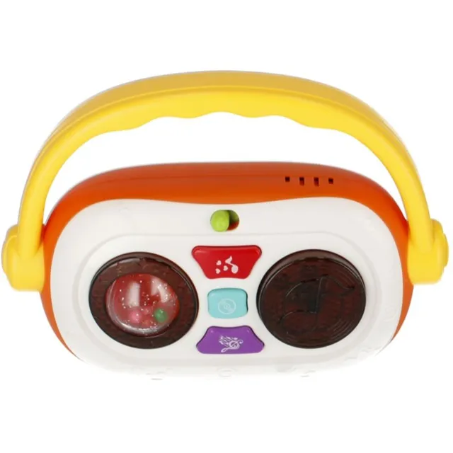 Bam-Bam Music Toy Silicone Bamboo Puzzle aktiveeriv mänguasi meloodiaga 18m+ Radio 1 tk