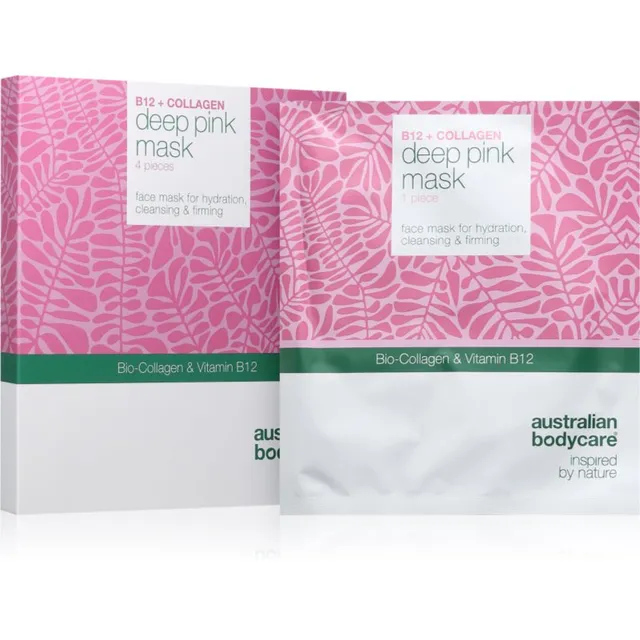 Australian Bodycare B12 + Collagen Lehtmaskide komplekt