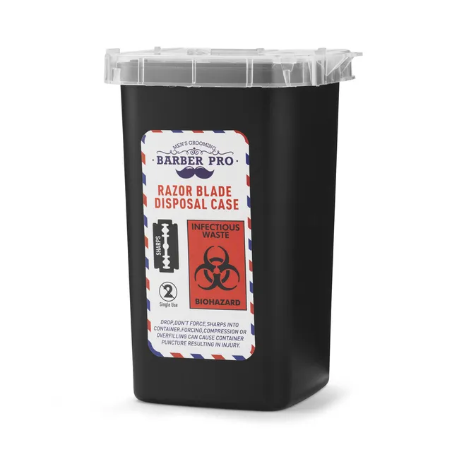 Barber Pro Disposal Case For Blades