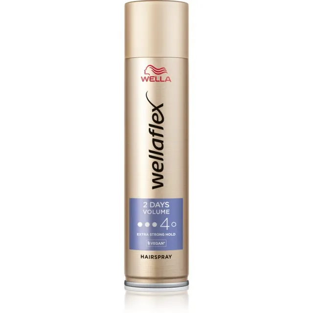 Wella Wellaflex 2 Days Volume Juukselakk - tugev hoidvus volüümi andva efektiga 400 ml