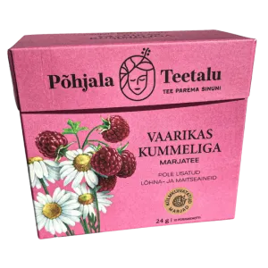 Põhjala Teetalu marjatee Vaarikas Kummeliga 10x2,4g