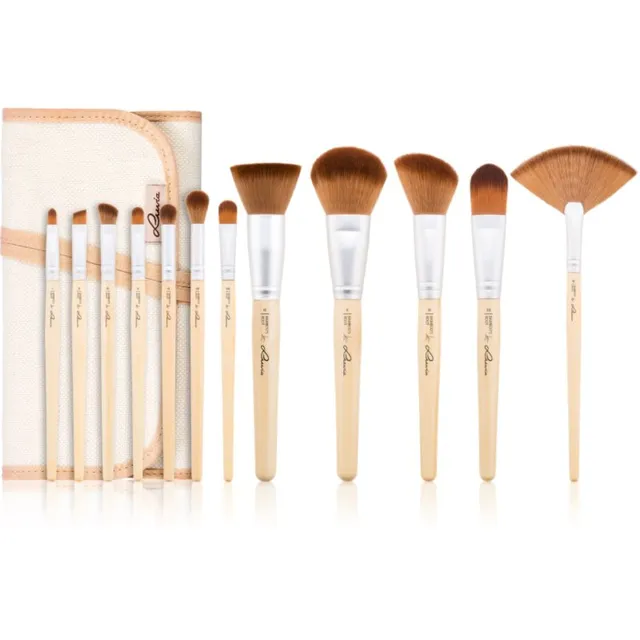 Luvia Cosmetics Bamboo Bamboo’s Root Meigipintslite komplekt koos kotiga