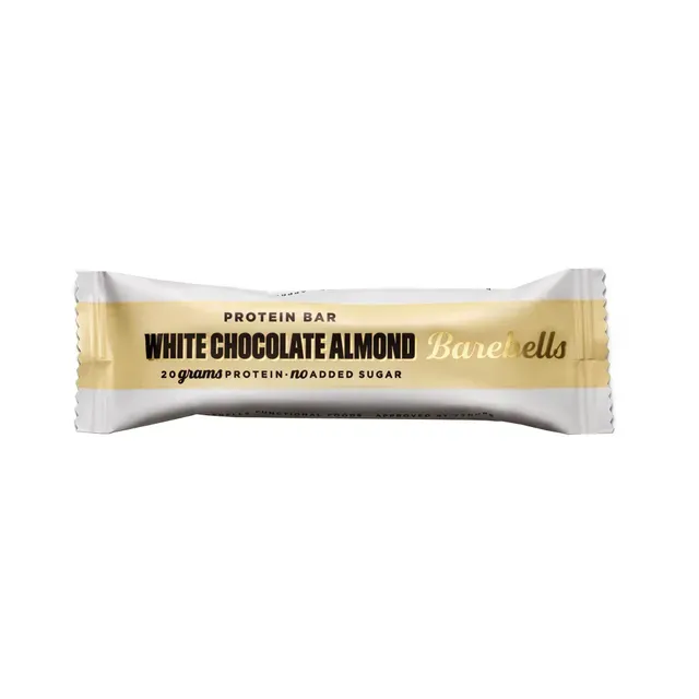 Proteiinibatoon White chocolate & Almond 55g, BAREBELLS