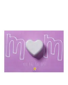 Bomb Cosmetics õnnitluskaart vannipalliga mum you are the best