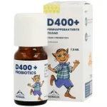 Nordaid Lotte D400 + piimhappebakterid lastele 7.5 ml