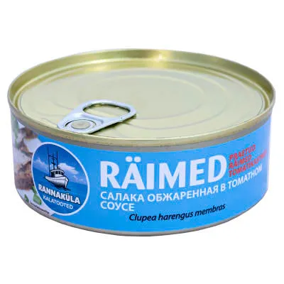 Räimed tomatikast. suitsutatud Rannaküla 240g