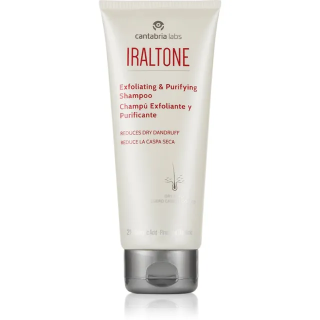 IRALTONE Exfoliating and Purifying Shampoo kooriv šampoon kõõma vastu 200 ml