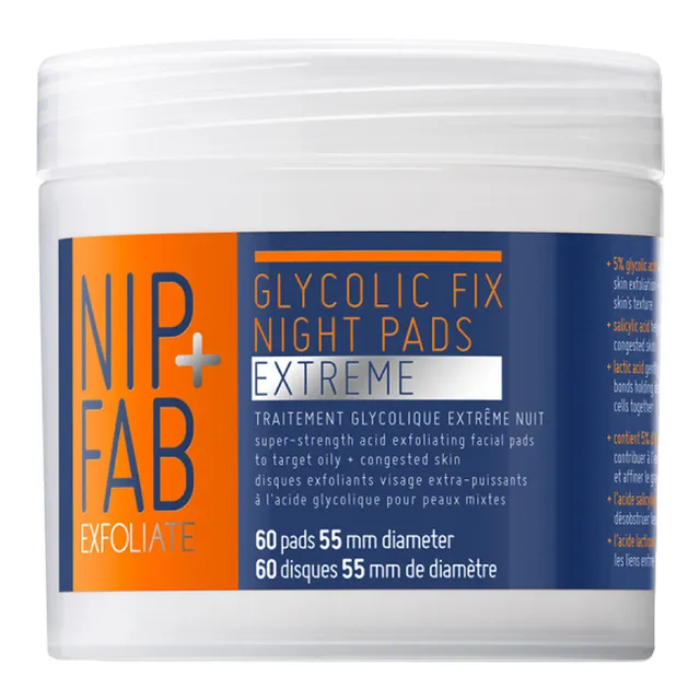 Glycolic Fix X-treme näopuhastuspadjad 60tk