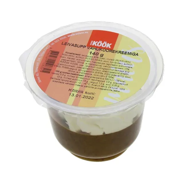 Leivasupp vahukoorekreemiga, SELVERI KÖÖK, 140 g