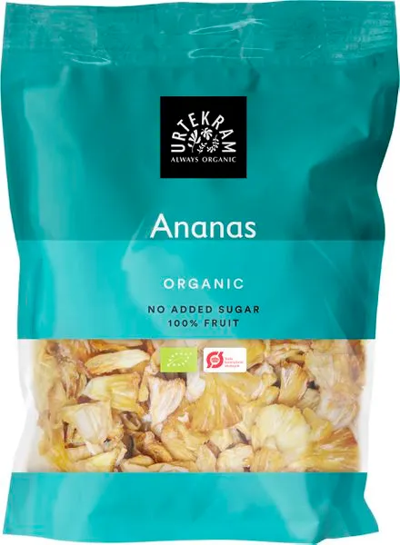 Kuivatatud ananass, ökoloogiline