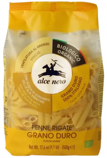 Kõvanisujahust makaronid PENNE RIGATE, ökoloogiline
