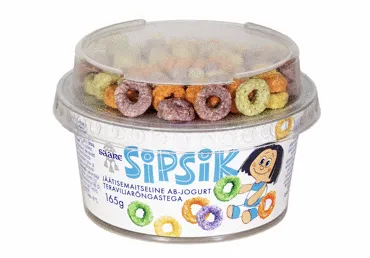 AB-jogurt teravilja SIPSIKU jäätise 165g
