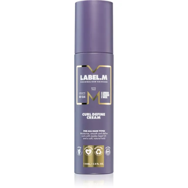 label.m Curl Määratlev kreem lokkis juustele 150 ml