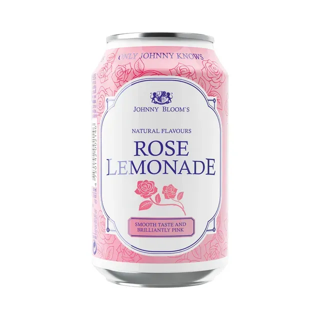 Rose Lemonade, JOHNNY BLOOM`S, 330 ml
