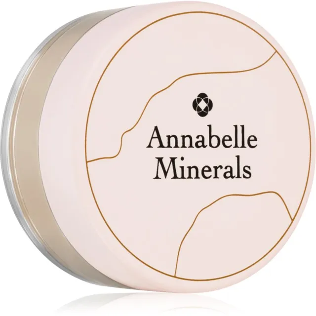 Annabelle Minerals Coverage Mineral Foundation Mineraalne puuder-jumestuskreem täiusliku ilme jaoks varjund Golden Fairest 4 g