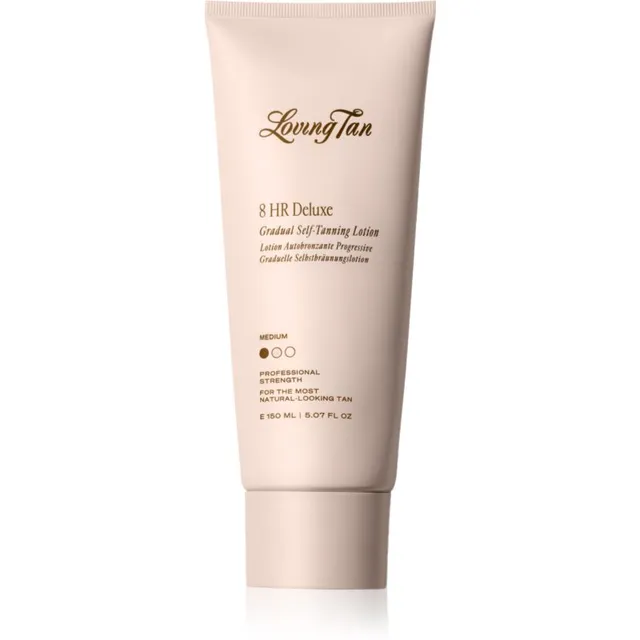 Loving Tan Deluxe Gradual Tan Toitev kehapiim sügavama päevituse jaoks varjund Medium 150 ml