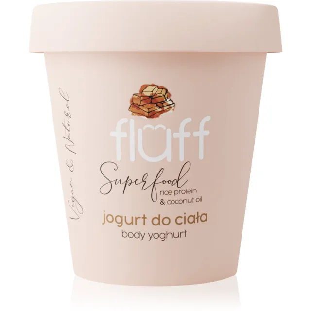 Fluff Superfood Chocolate Kehajogurt Rice Protein & Coconut Oil 180 ml