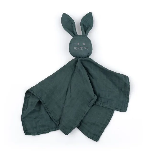 Petite&Mars Hugo Bamboo Comforter une mänguasi Misty Green 1 tk