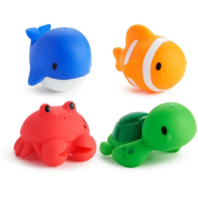 Munchkin Bath Ocen Bath Squirts veemänguasi 9 m+ 4 tk
