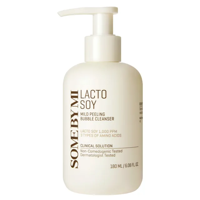 SOME BY MI Lacto Soy Mild Peeling Bubble Cleanser 180ml