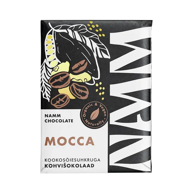 Mahe kohvišokolaad Mocca, NAMM CHOCOLATE, 37g