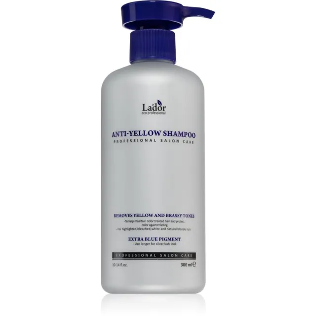 La'dor Anti-Yellow lilla tooniv šampoon blondidele juustele 300 ml