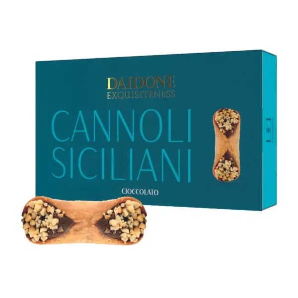 Traditsioonilised Itaalia küpsetised CANNOLI SICILIANI CIOCCOLATO