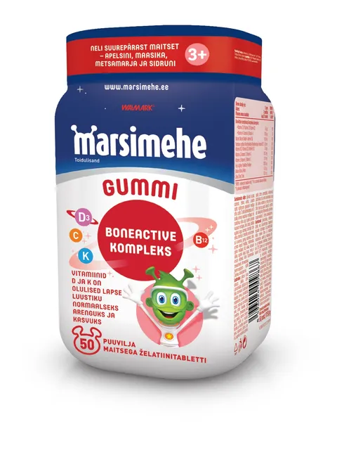 Marsimehe Gummi Boneactive kompleks N50