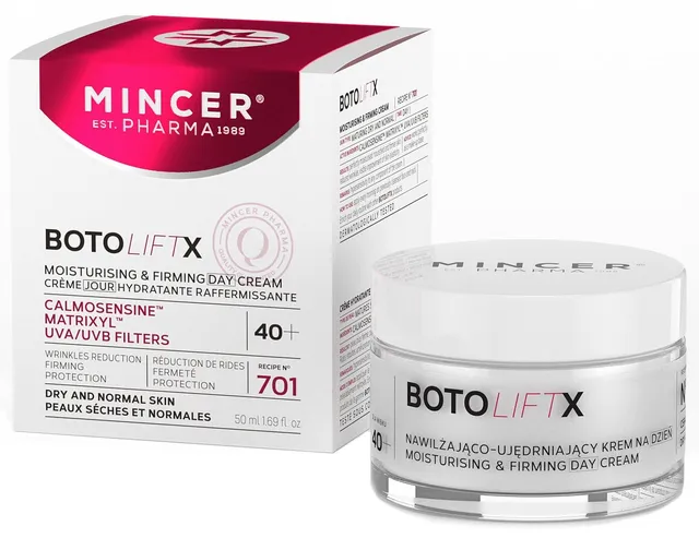 MINCER PHARMA BOTOLIFTX PÄEVAKREEM PINGULDAV 50ML