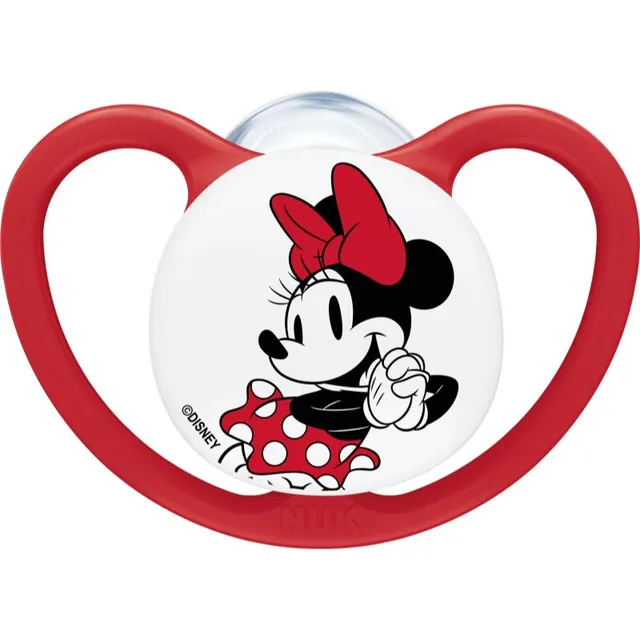 NUK Perfect Match AIR Disney lutt Red 0-6m 1 tk