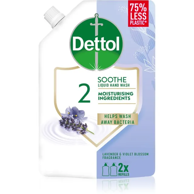 Dettol Soft on Skin Lavender Vedelseep täitepakend 500 ml