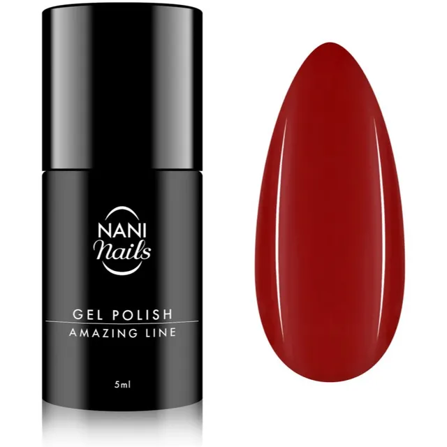 NaniNails NANI Amazing Line Geelküünelakk varjund Scarlet Flame 5 ml