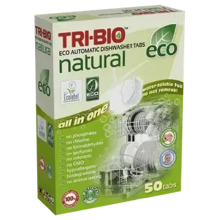Nõudepesumasina tabletid Tri-Bio 50tk
