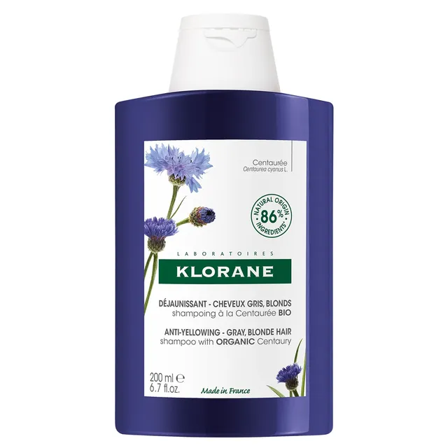 KLORANE Anti-Yellowing Shampoo With Organic Centaury 200ml