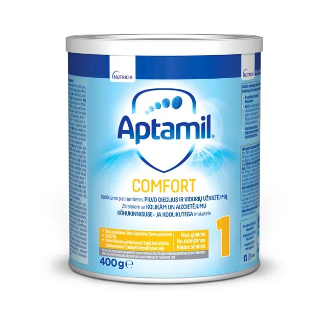 Piimasegu Comfort nr1 0+, APTAMIL, 400 g