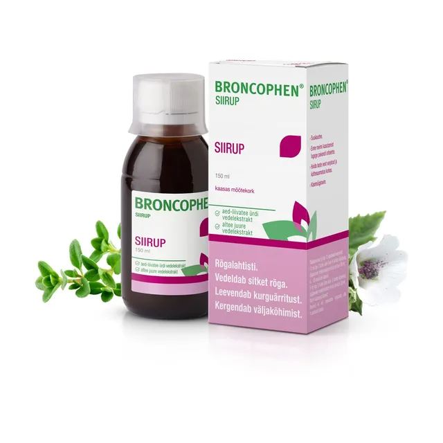 BRONCOPHEN SIIRUP 154MG+132MG/ML 150 ml