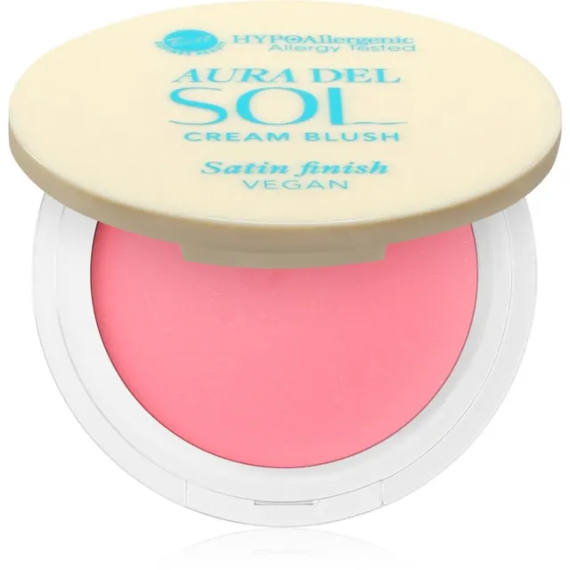Bell HYPOallergenic Aura Del Sol Kreemjas põsepuna varjund 01 Sunlight Aura 4.5 g