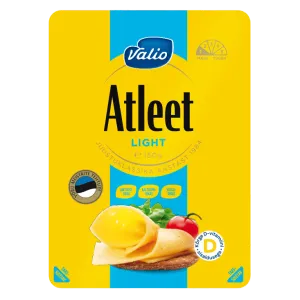 Juust Atleet Light viilud, VALIO, 150 g