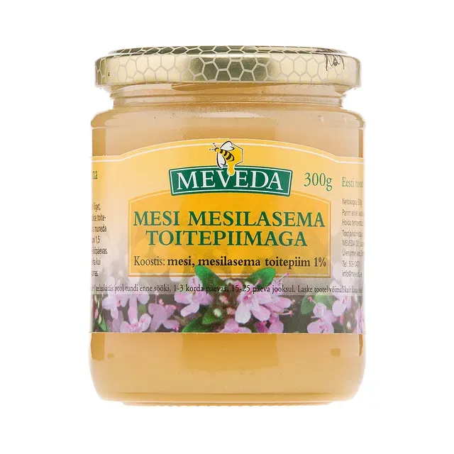 Mesi mesilasema toitepiimaga, MEVEDA, 300 g