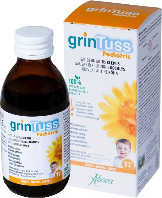 GRINTUSS PEDIATRIC SIIRUP 180G