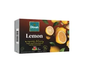 Dilmah Sidrunimaitseline Must Tee 20*1.5g