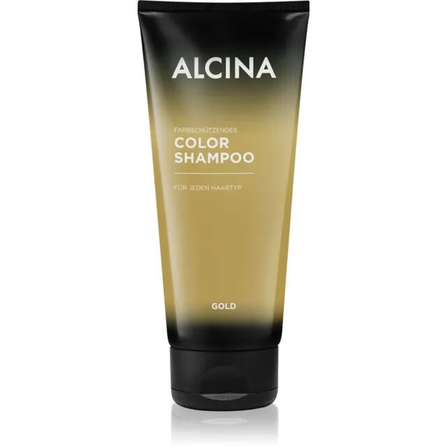 Alcina Color Gold Šampoon sooja alatooniga blondidele juustele 200 ml