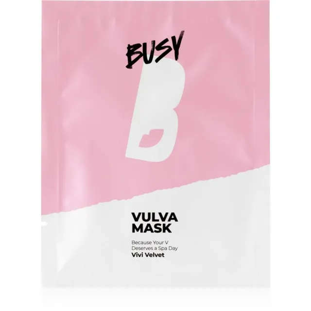 BusyB Vivi Velvet Vulva Mask Mask intiimsetele kehaosadele 1 tk