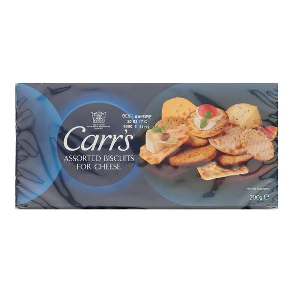 Carr's kreekerite assortii 200g