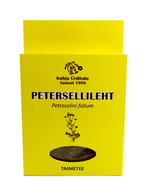 KUBJA PETERSELLILEHED (PETROSELINI FOLIA) 15G (KARP)