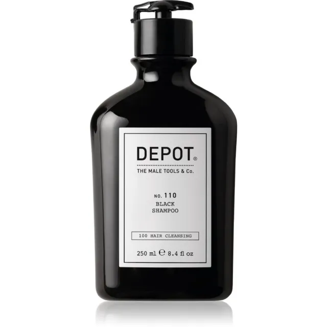 Depot 100 HAIR CLEANSING NO. 110 BLACK SHAMPOO Šampoon messingitoone neutraliseeriv 250 ml