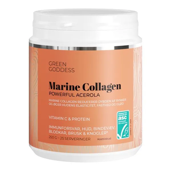 Powerful Acerola mereline kollageen C-vitamiiniga 250g